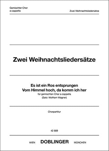 Zwei Weihnachtsliedersätze